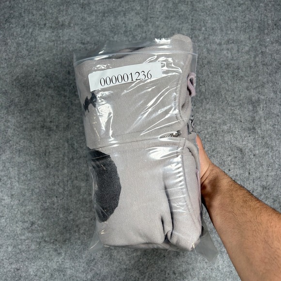 Artimonde Jimi Hendrix Hoodie Mens Medium grey full zip rock 2011 graphic - Picture 15 of 15